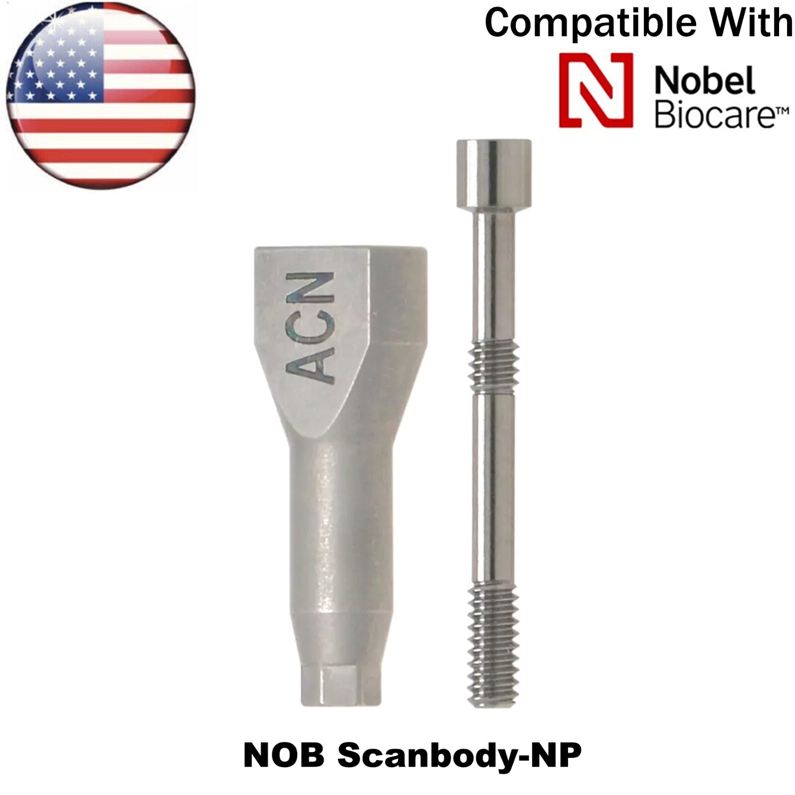 US Fit Nobel Active Healing Abutment NP/RP Impression Coping Closed/Open Tray