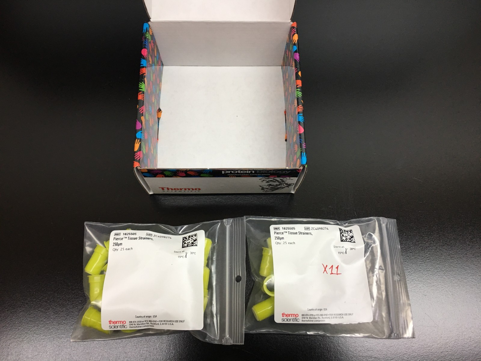 Thermo Scientific REF 87791 Pierce Tissue Strainers 250μm 2.5mL Lot 36 PCS
