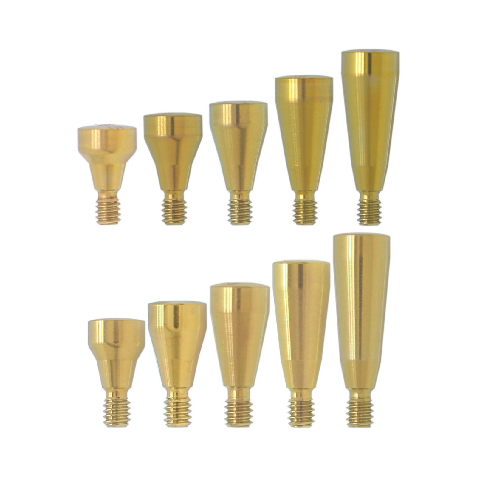 Dental Healing Abutment Lab Analog Mini Regular Platform Fits Osstem Hiossen