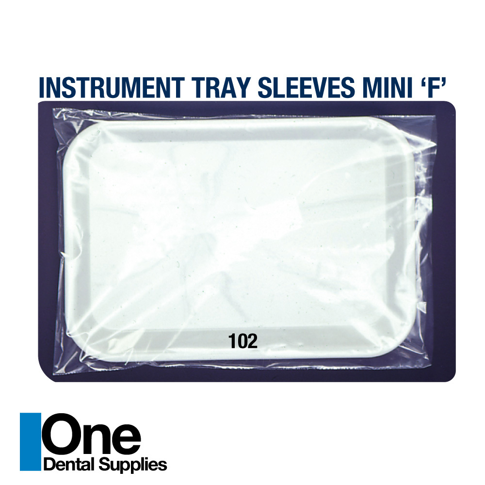 Dental Disposable Tray Sleeves Mini ‘F’ Size 2500 pcs