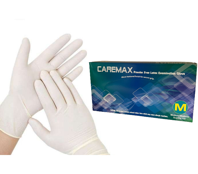 4000 Medium White Latex Powder Free Disposable Exam Gloves (40 Boxes of 100)