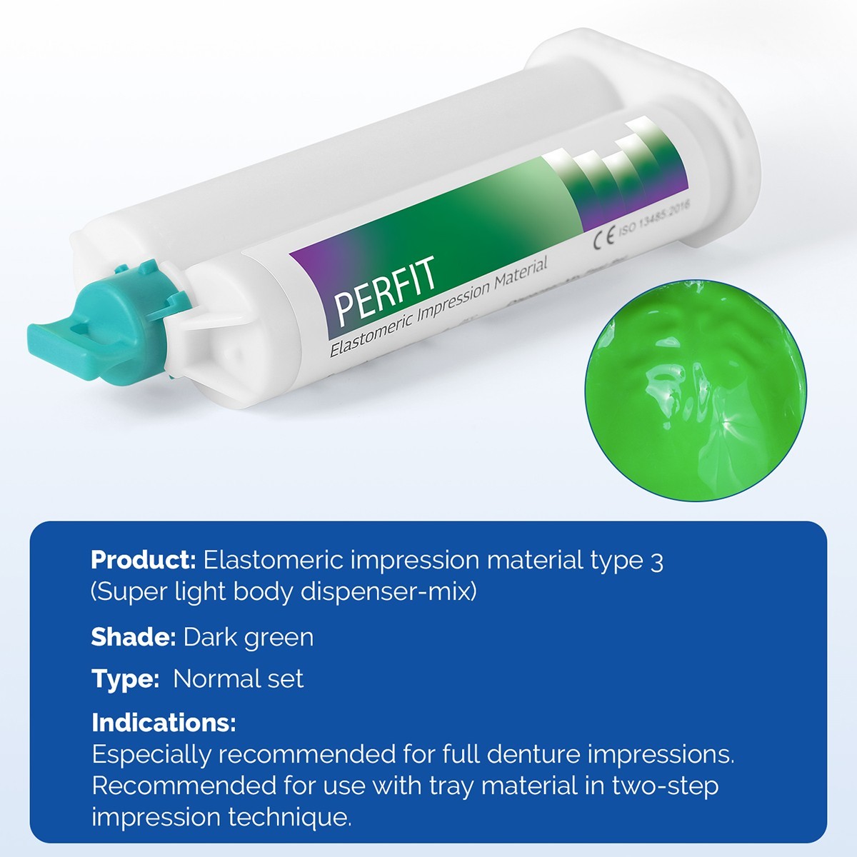 US Dental Impression Materia Regular/Heavy Body Normal/Fast Set/Normal Alginate