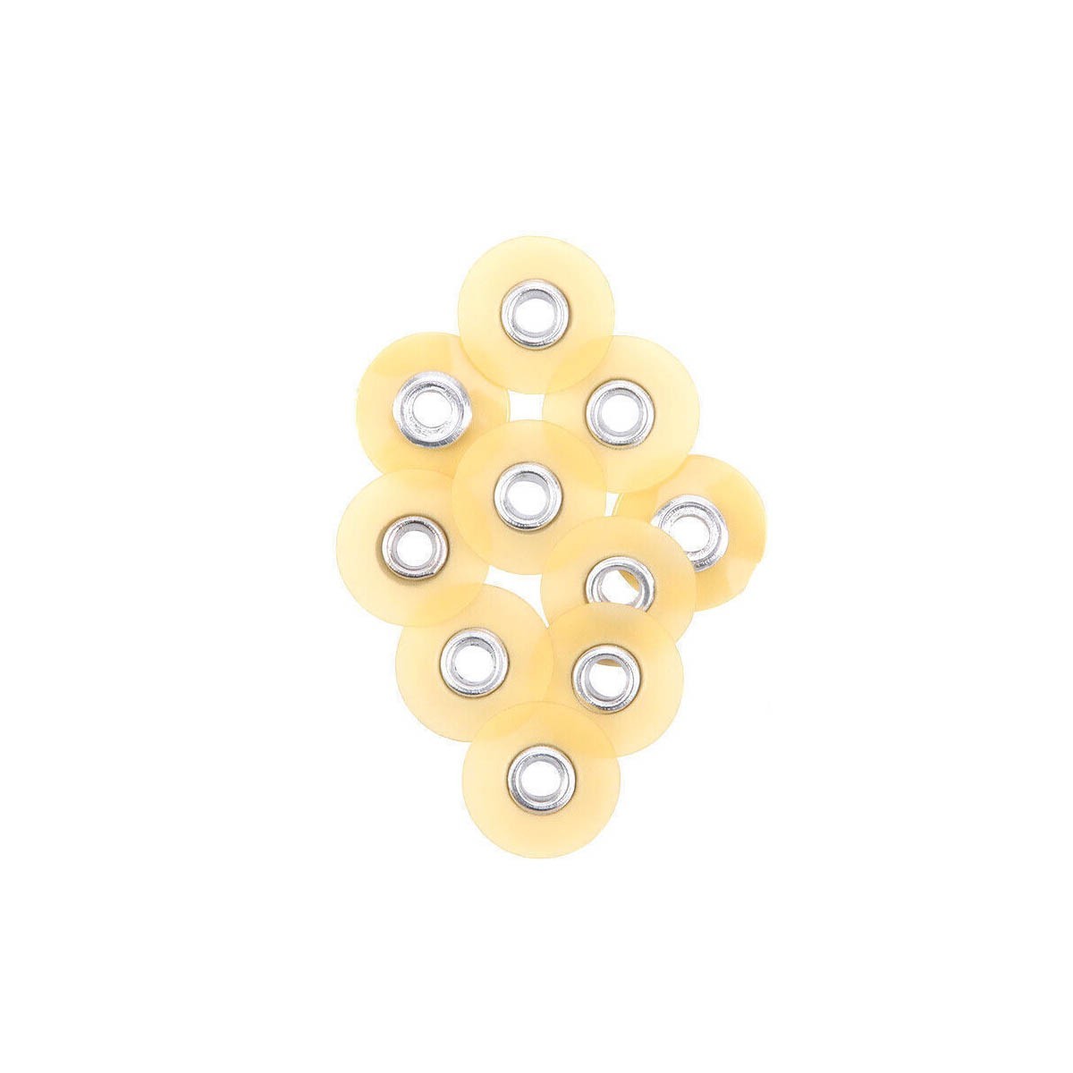 400pcs Dental Sof-Lex Extra Thin Discs Finishing Polishing Discs 9.5/12.7mm