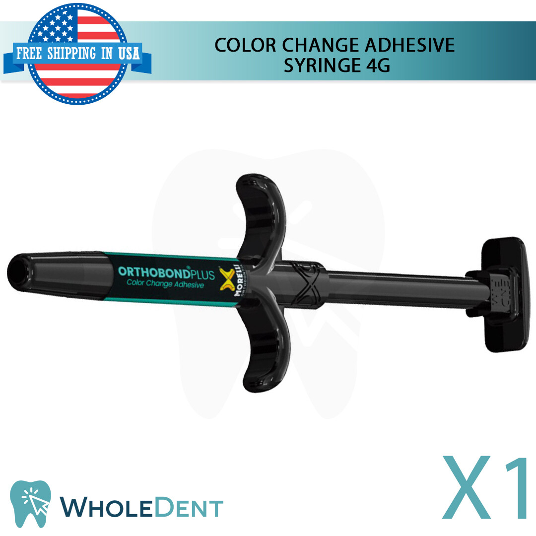 Orthodontic Dental Color Change Adhesive Bonding Metal Ceramic Brackets Morelli