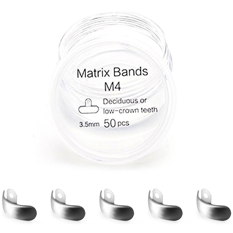 Dental Matrix Bands Ring Sectional Matrice Clamp Wedges Fit Palodent V3 System