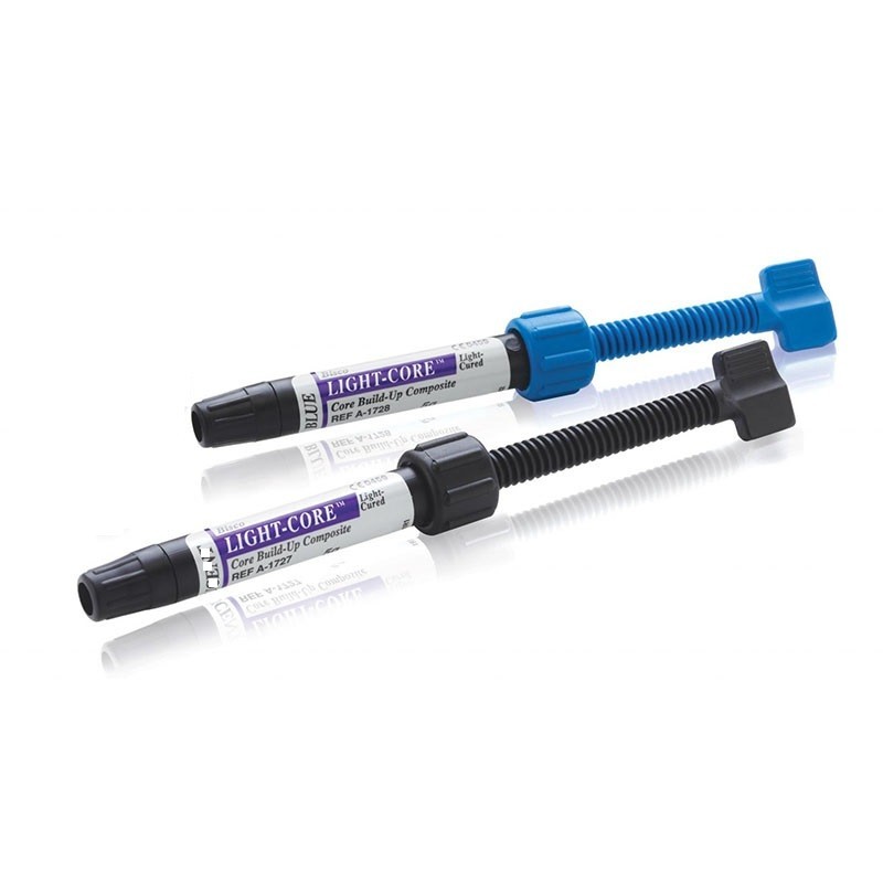 2 x Dental LIGHT CORE LC Core Build-Up Material 5gm Composite – Blue