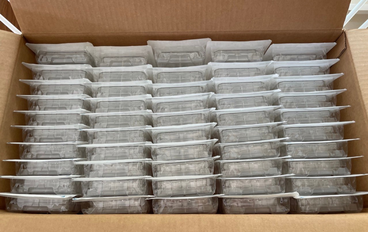 TISSUE CULTURE PLATE – Falcon 353046 Clear Flat Bottom TC-Treated 6-well – 50/CS