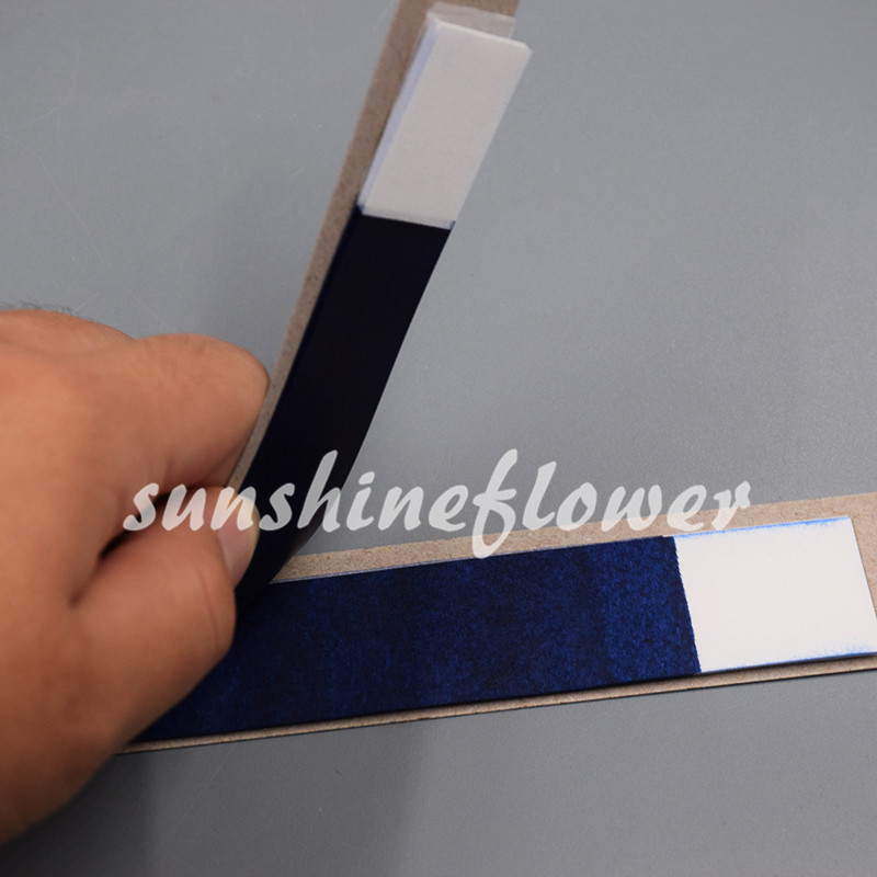 Dental Practical Articulating Paper Soft Thin Strips Accurate 20 Books/Box Blue