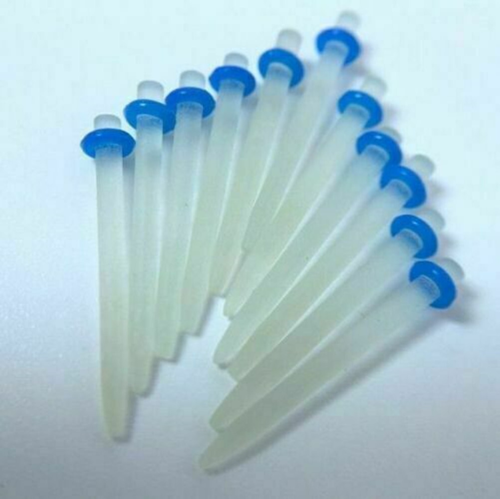 Quartz Fiber Post Screw Thread Straight Posts Dental Endodontic 1.2 1.4 1.6mm