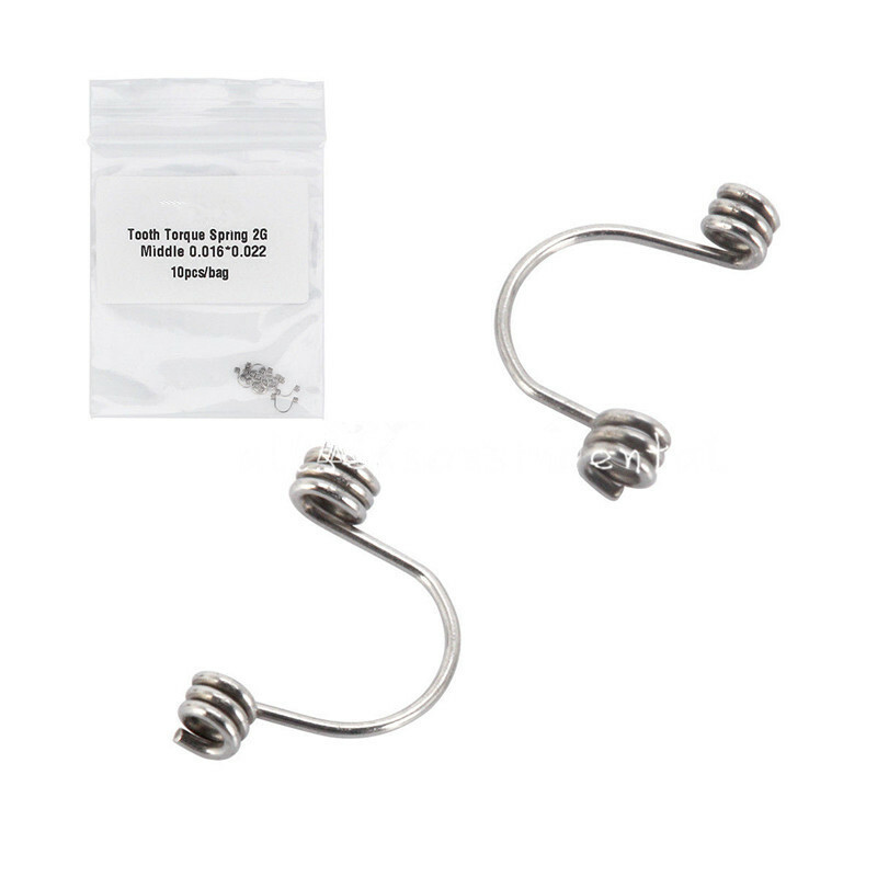 1 Pack Dental Orthodontic Anterior Tooth Torque Springs Rectangular Middle 16*22