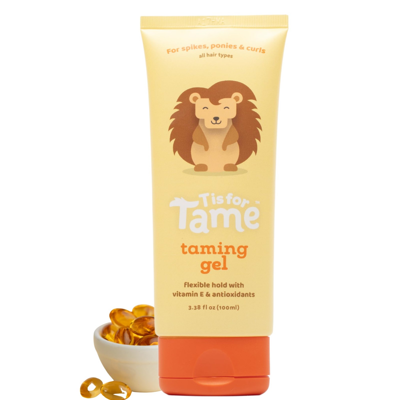 T is for Tame – Hair Taming Gel Toddlers, 3.38 Fl Oz (Pack of 1), White