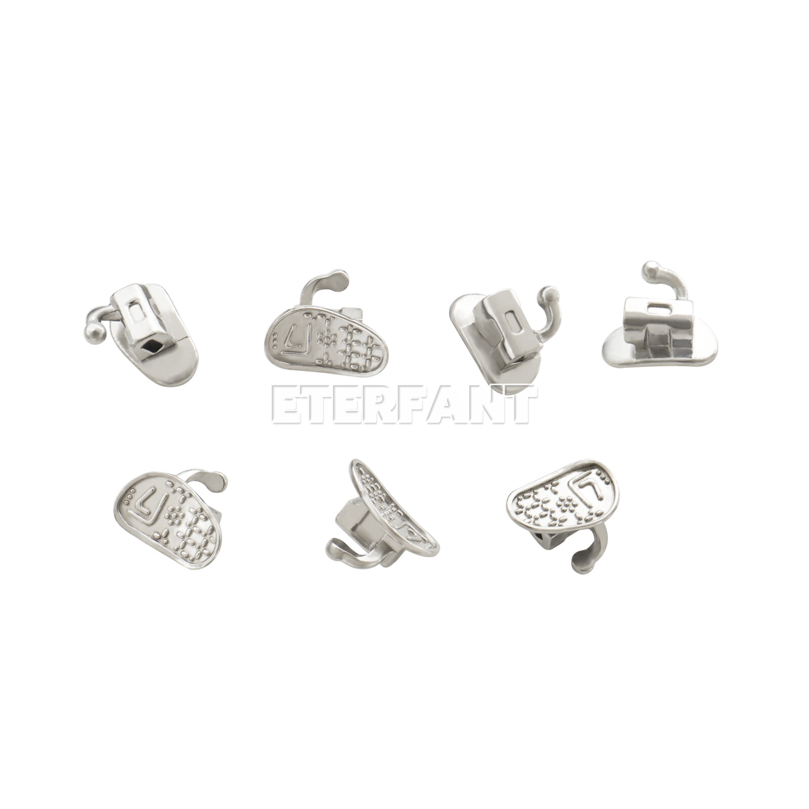 ETERFANT Dental Ortho Monoblock Buccal Tubes 1st 2nd Molar Roth MBT 022 Bondable