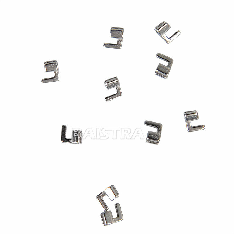 Dental Orthodontic Crimpable Hooks Stops/Long/Short/Sliding/Cross Tube 10 Types