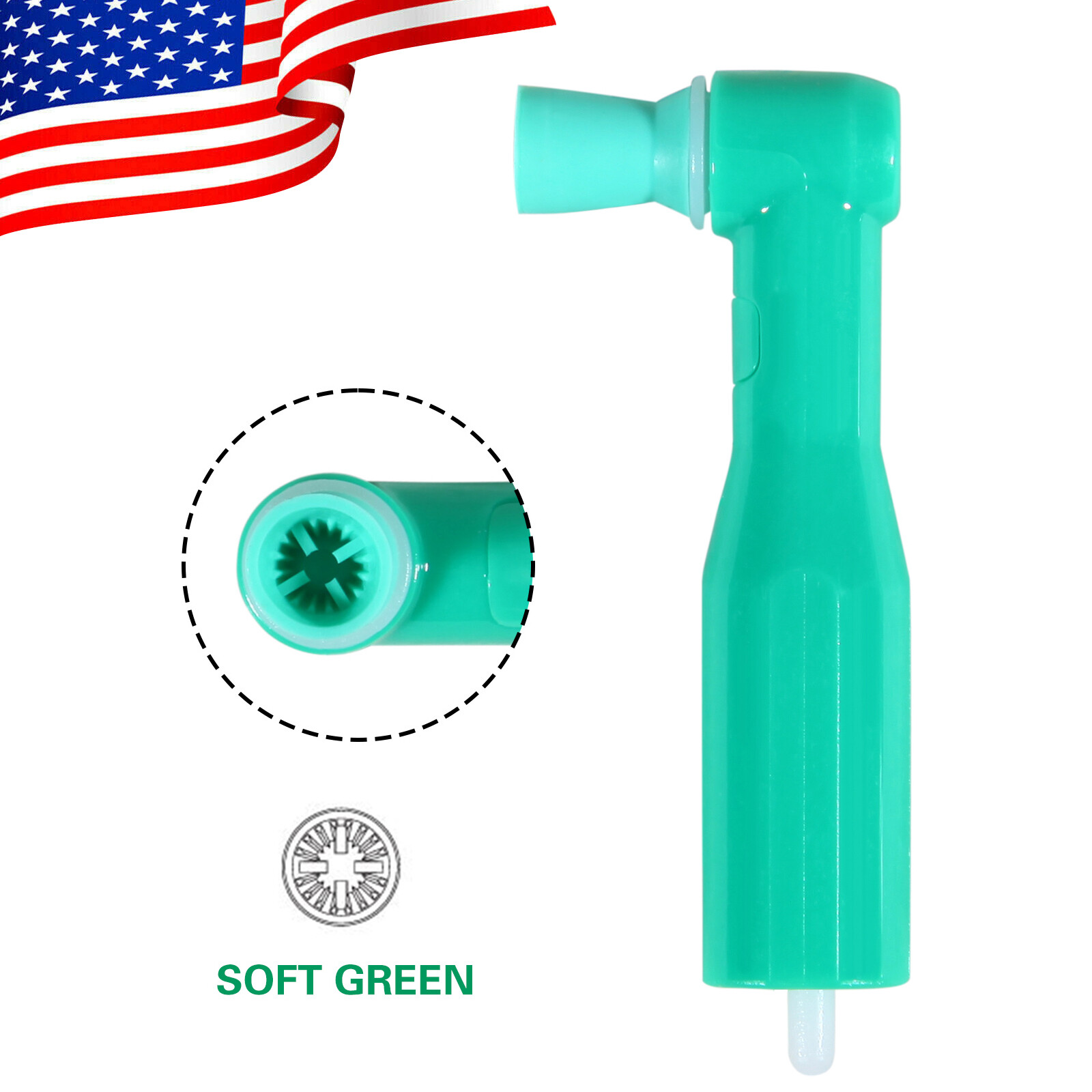 100Pcs DISPOSABLE PROPHY ANGLES BX/100 PROANGLE SOFT CUP 90°
