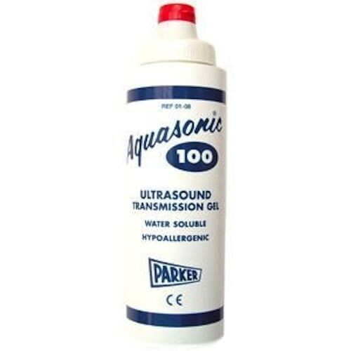 12-Parker Labs Aquasonic 100 Blue Ultrasound Transmission Gel 8.5oz Bottles, New