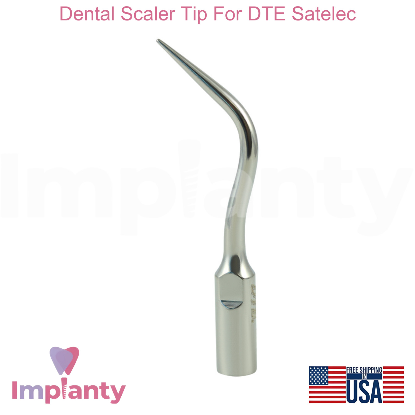 Dental Scaler Tip For DTE Satelec Stainless Steel Removes Tartar & PIaque Tool