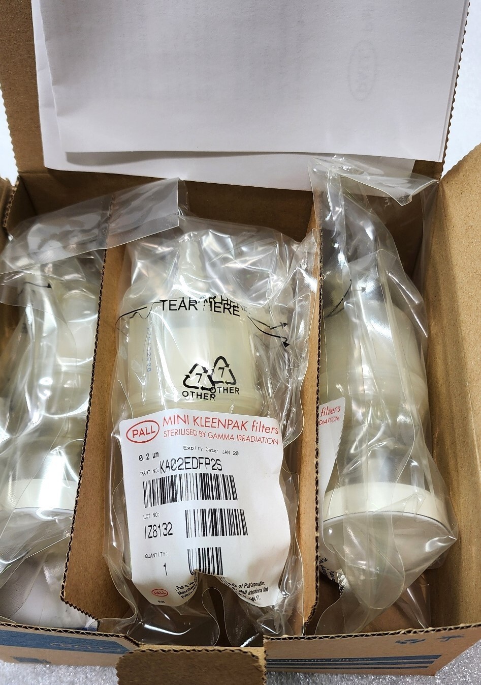 PALL CYTIVA KA02EDFP2S Fluorodyne EX EDF membrane in Mini Kleenpak capsules