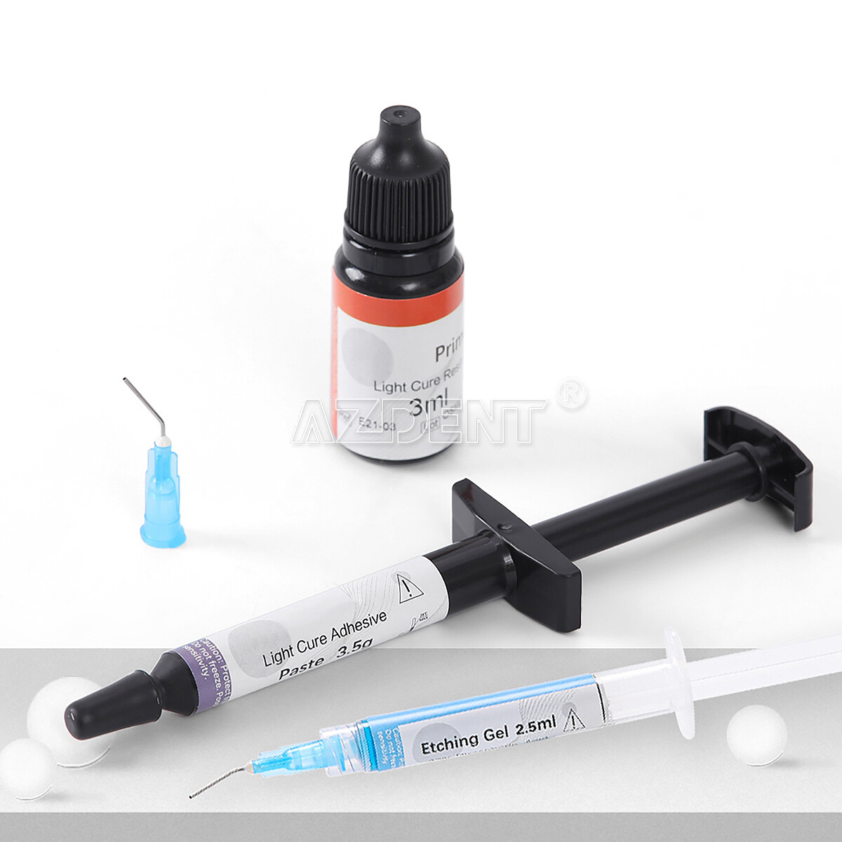 Sistema de unión adhesiva de resina de ortodoncia dental para brackets brace USA