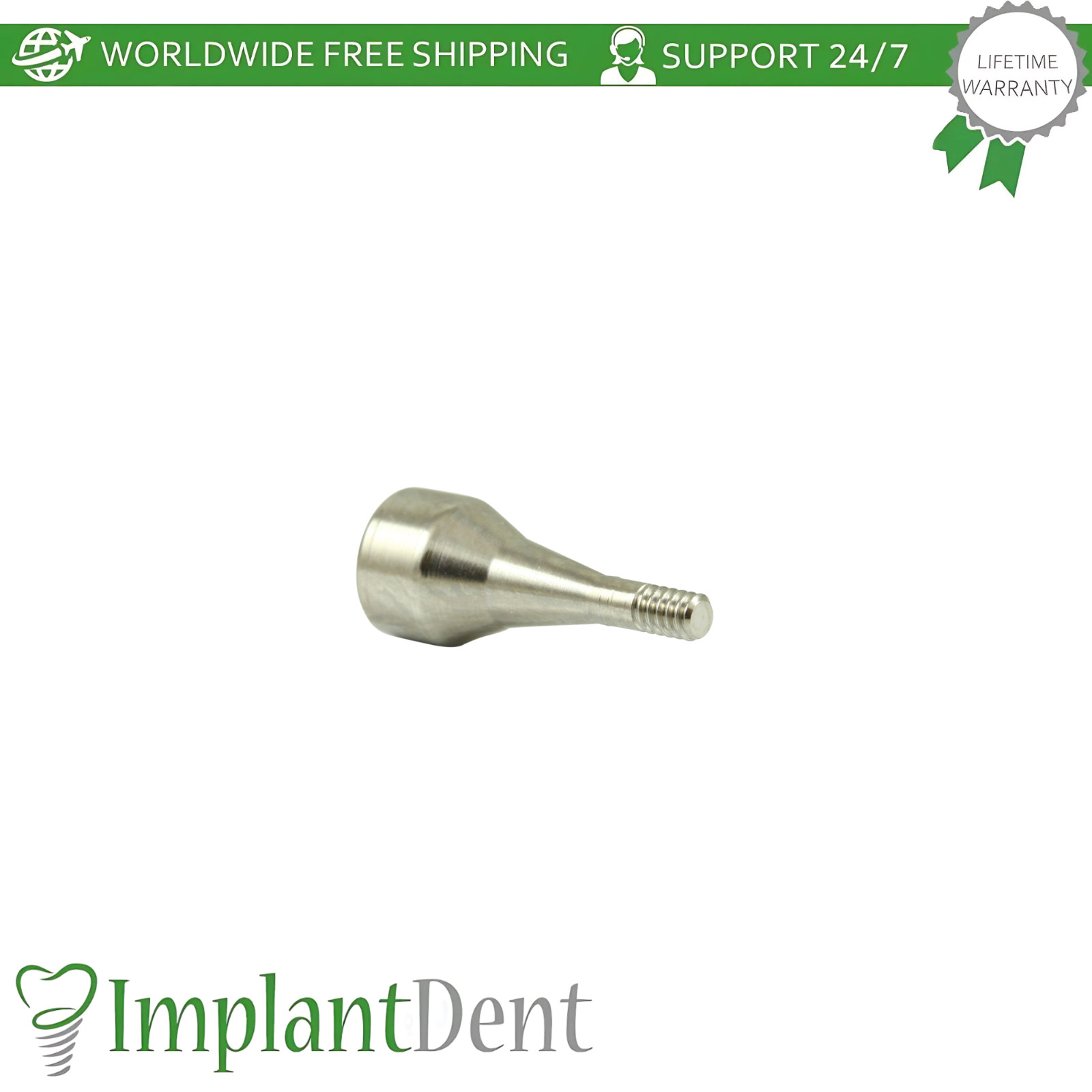 X10 0sstem TS Compatible Mini Platform 2.1mm Healing Cap Dental Prosthetic