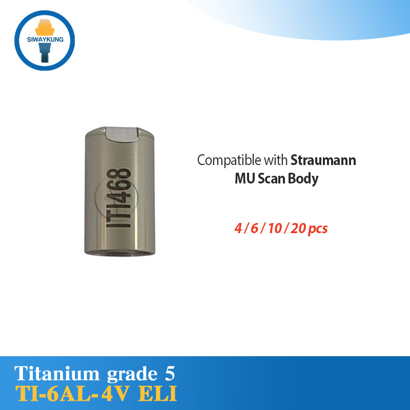 4/6/10/20 pcs Dental Scan Body for Multi unit CAD/CAM compatible with Straumann