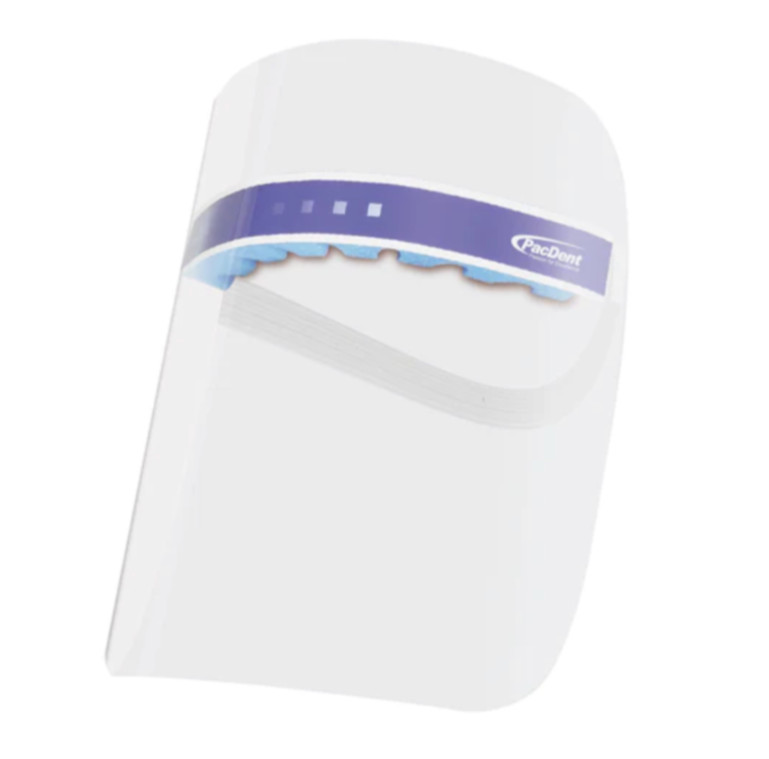 PacDent Dental iBrite iShield Disposable Face Shield Vented S026