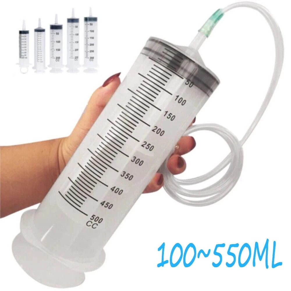 100ml-550ml Syringe Large Capacity With Multifunction 100cm Hose Pump Measuring