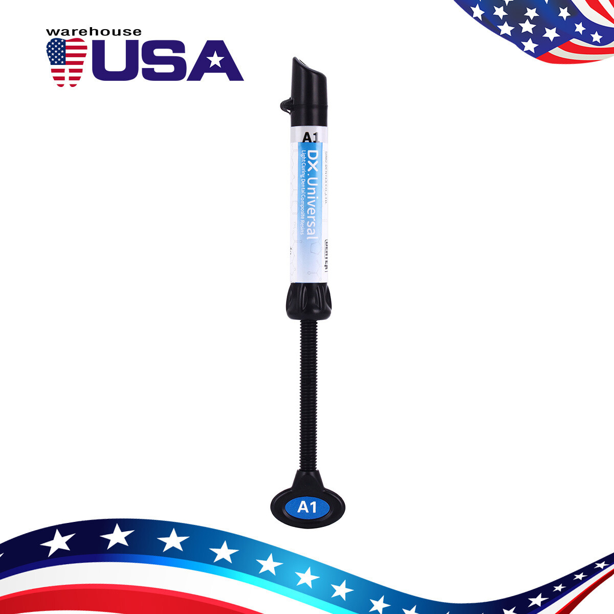 DX Dental Universal/Flowable Curing Light Composite Resin Shade A1 A2 A3 A3.5 B1