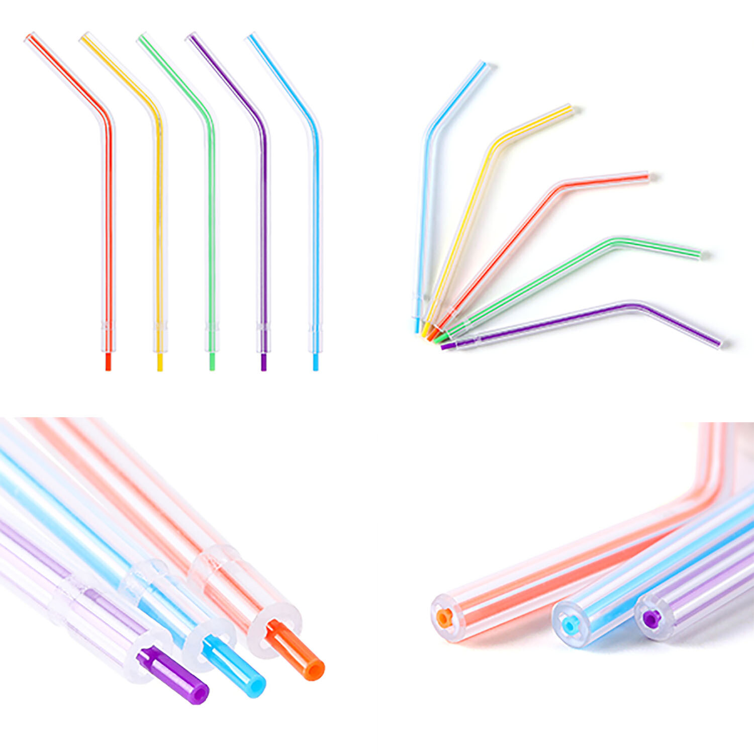Up to 2500, Dental 3-Way Air Water Syringe Disposable Spray Tips Triple Nozzles
