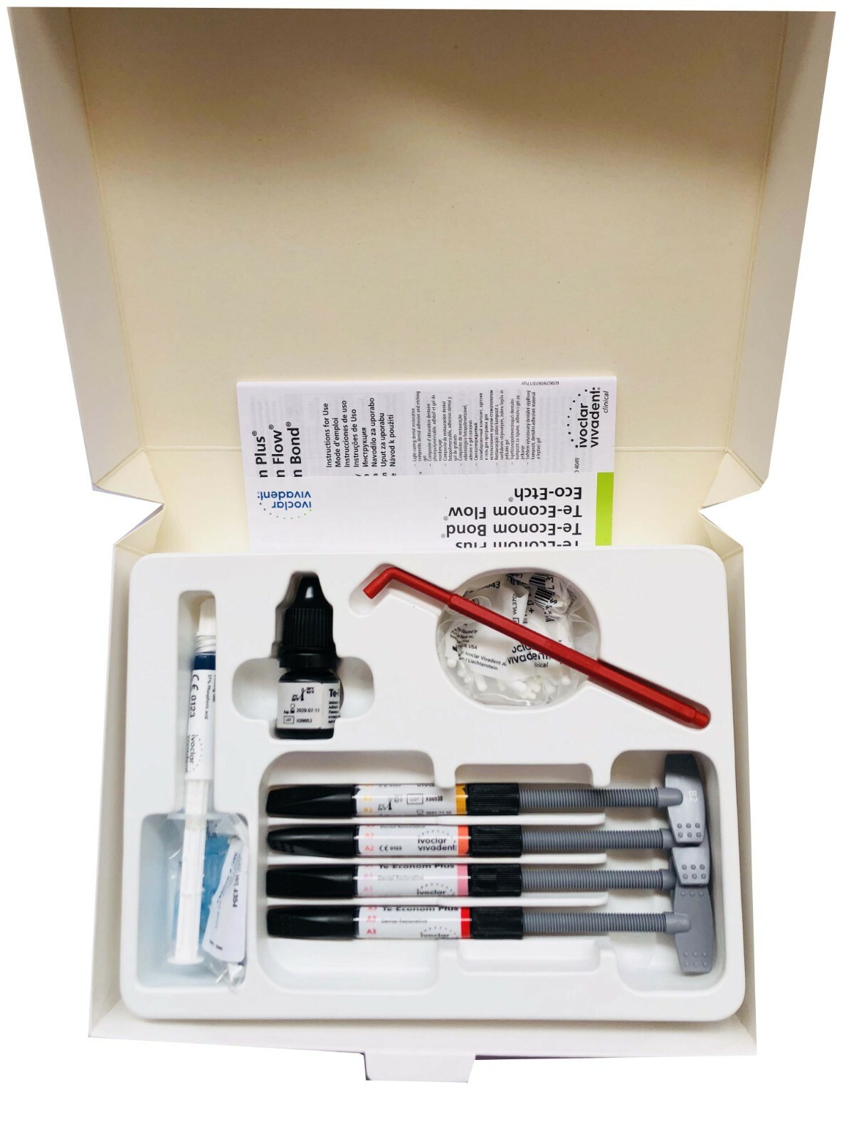 Ivoclar Vivadent Te Econom Plus Intro kit Resin Composite Limited ofer Fast Ship