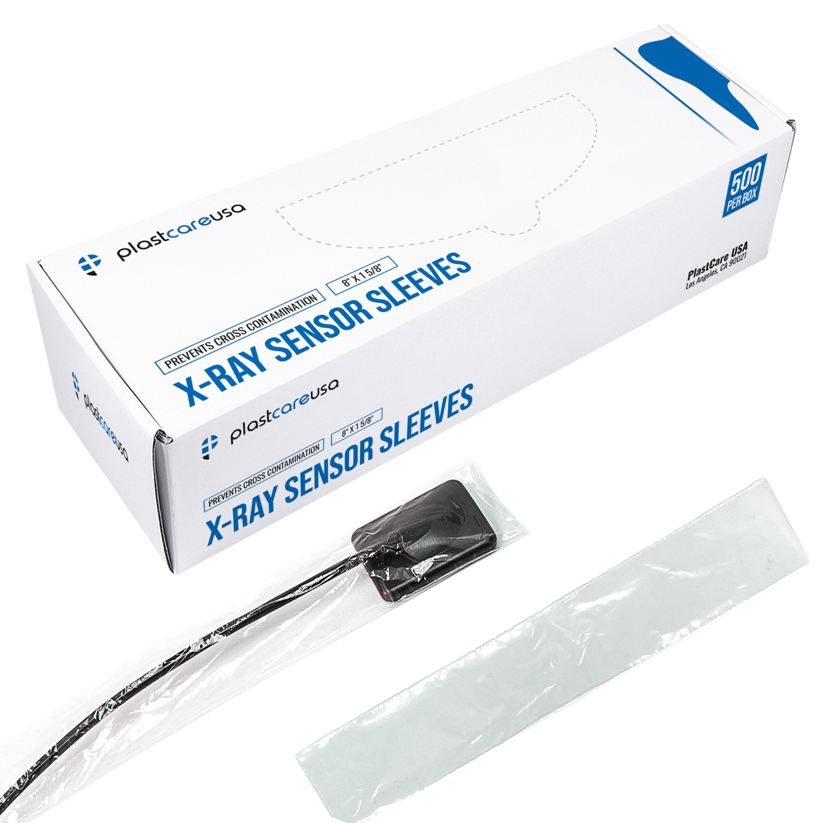 5000 8″x 1-5/8″ Digital X-Ray Sensor Sleeve Disposable Dental Cover Rayos Bulk