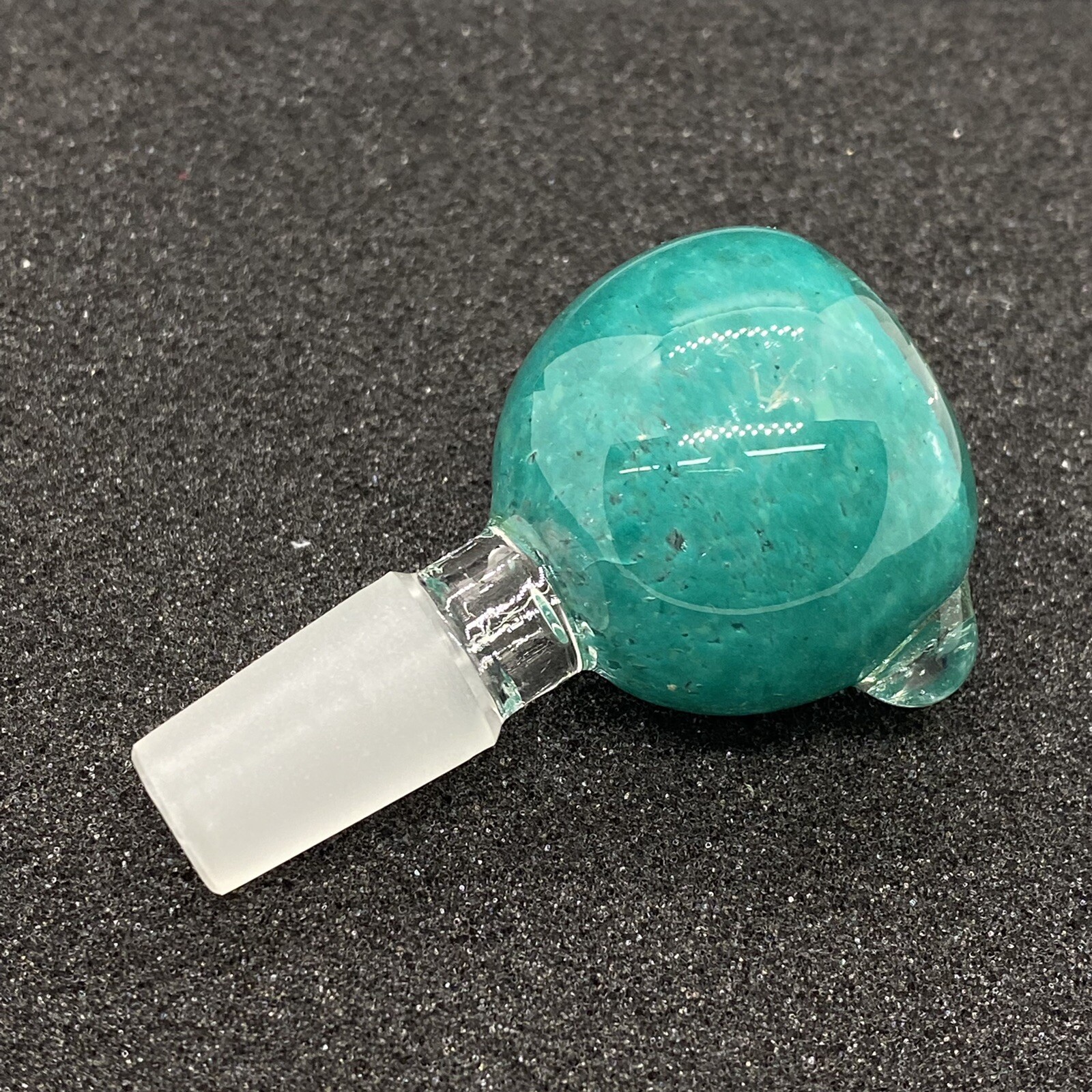 14mm Round Frit Glass Slide Bowl