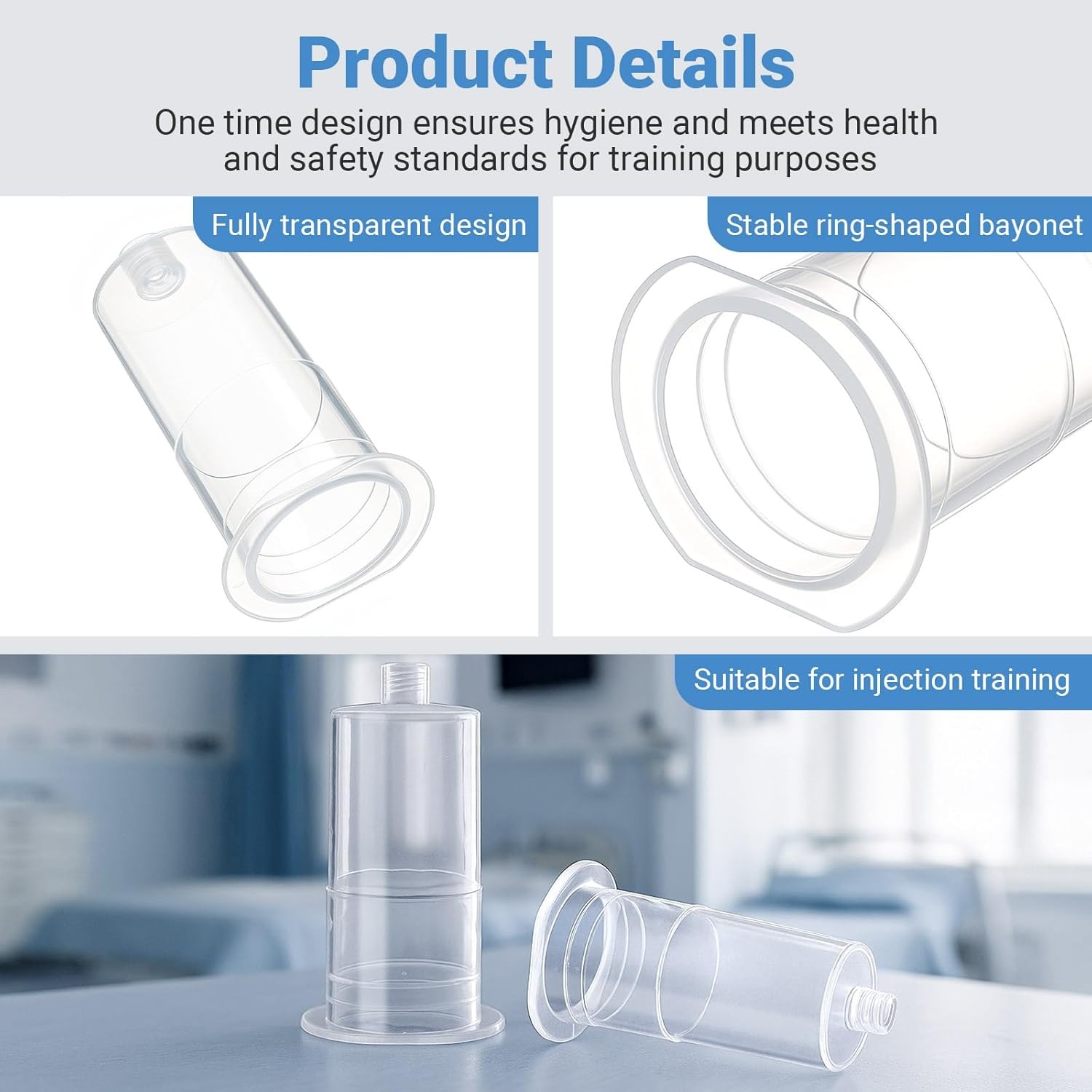 Disposable Tips Holders Universal 100 pcs Suit for Medical Laboratory Tools