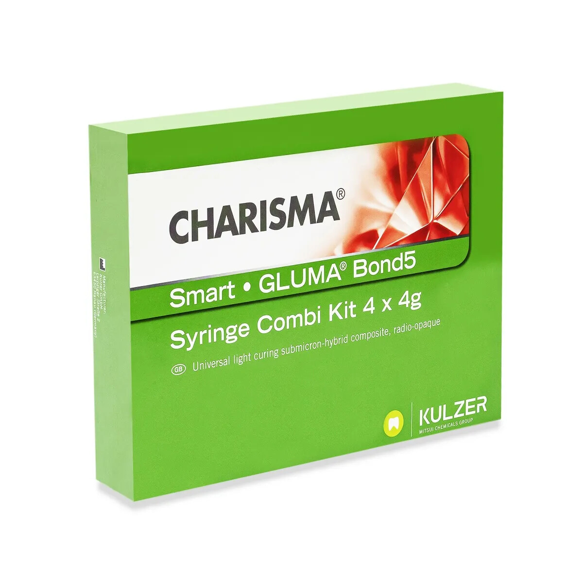 Heraeus Kulzer Charisma Smart Composite 4 Syringe Kit for Versatile Dental Use