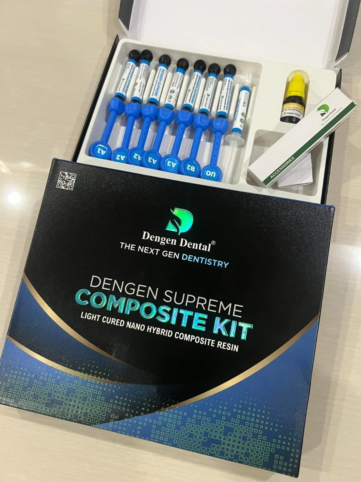 Supreme Dental Visible Light Cured 7 Composite Bonding & Etchant Restorative Kit