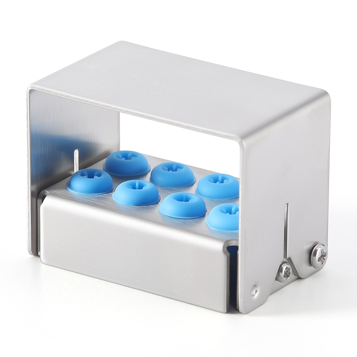 Dental Implant Drills Organizer bur Holder Sterilization Case Bur Block 8/30Hole