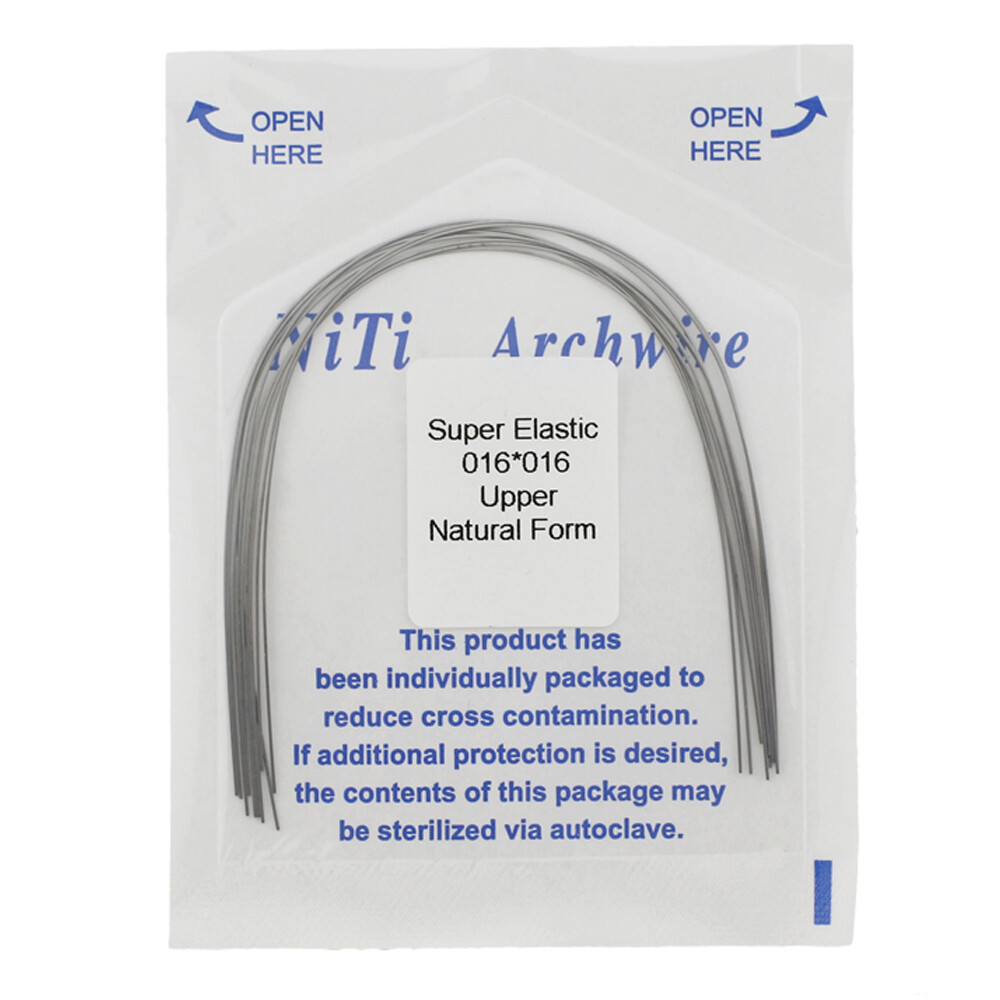 Orthodontic Arch Wire NiTi Stainless Steel Archwires Round Rectangular Natural