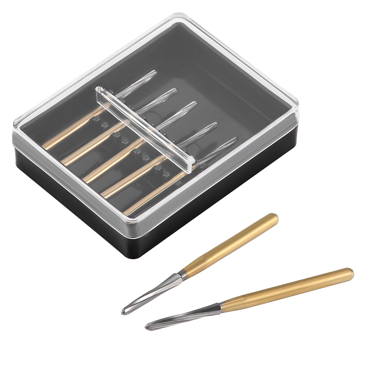 Dental E-generator LED High Speed Handpiece2/4Holes /Endodontic Carbide Burs