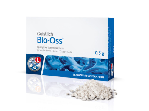 Geistlich “Bio-Oss” Large Granules(1mm-2 mm) Bone Grafting Material 0.5 g./1.5cc