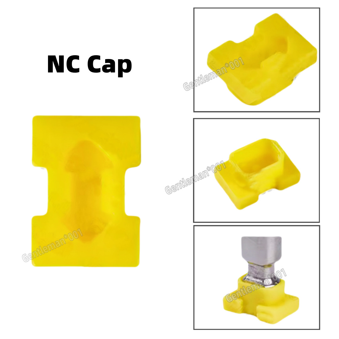 20Pcs Dental Plastic Caps NC/RC Transfer Close Caps Closed Tray Impression ITI