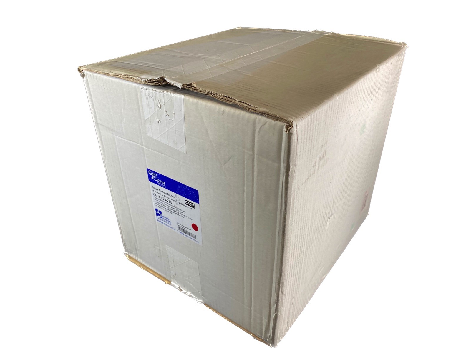 GENCLONE 60x15mm Cell Culture Dishes 21.2cm² Growth Area 25-260 (600/cs)