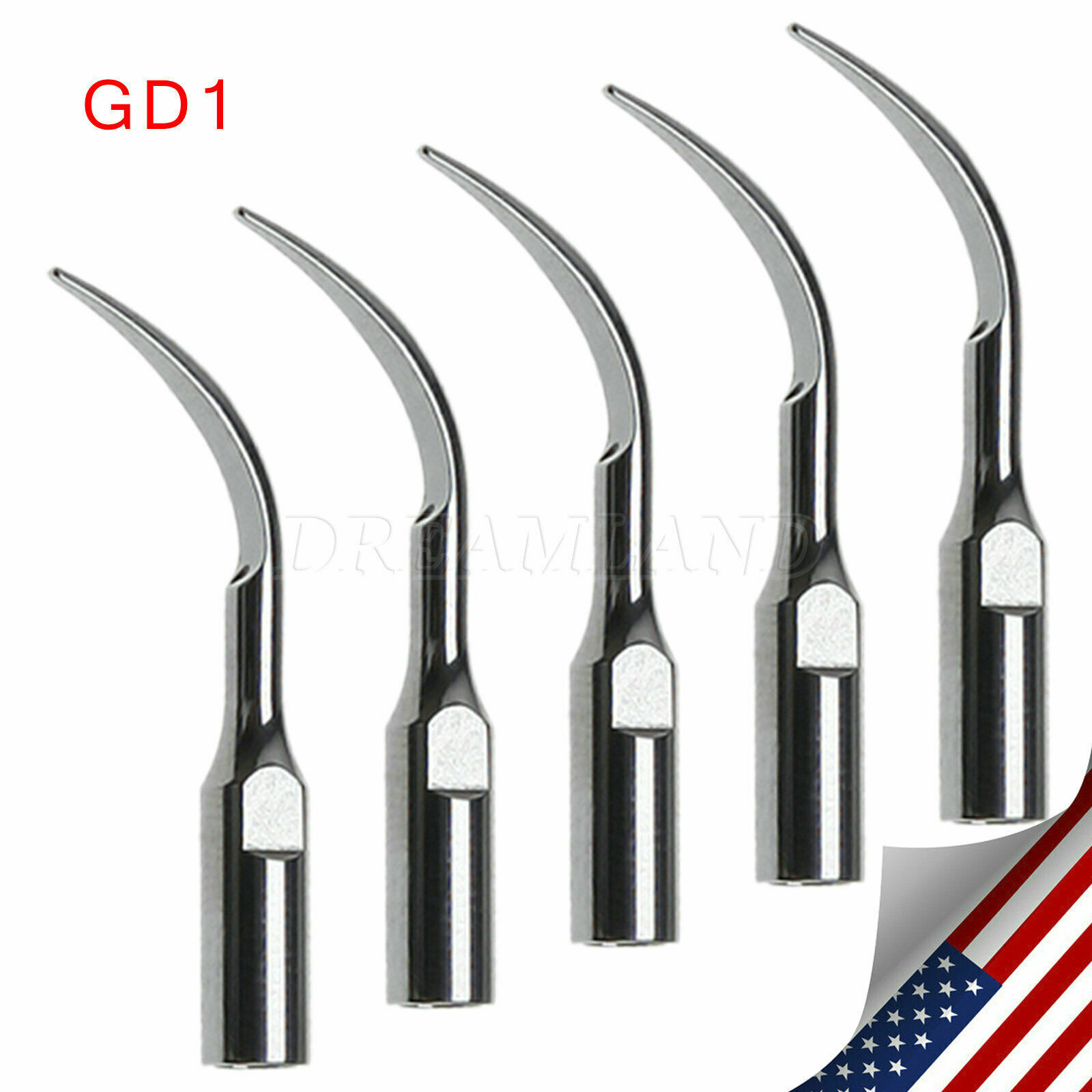 SKYSEA Dental Scaler Handpiece / Scaling tips GD1-GD6 for DTE SATELEC Scaler