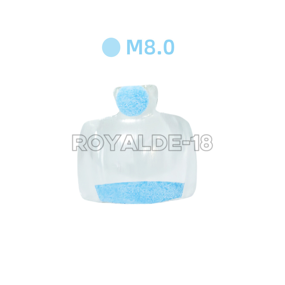 20Pcs Dental Clear Matrix Molar Mylar Matrices Similar Bioclear Matrice M4.5-8.0