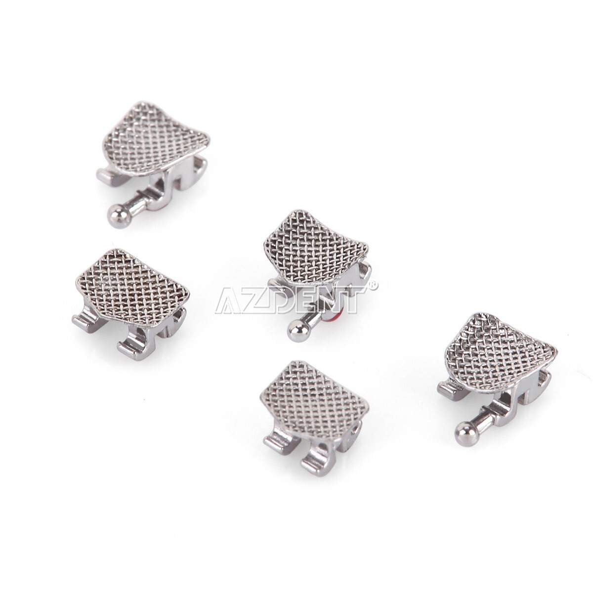 10 Packs Dental Orthodontic Brace Brackets Standard Roth Slot.022 Hooks 3-4-5