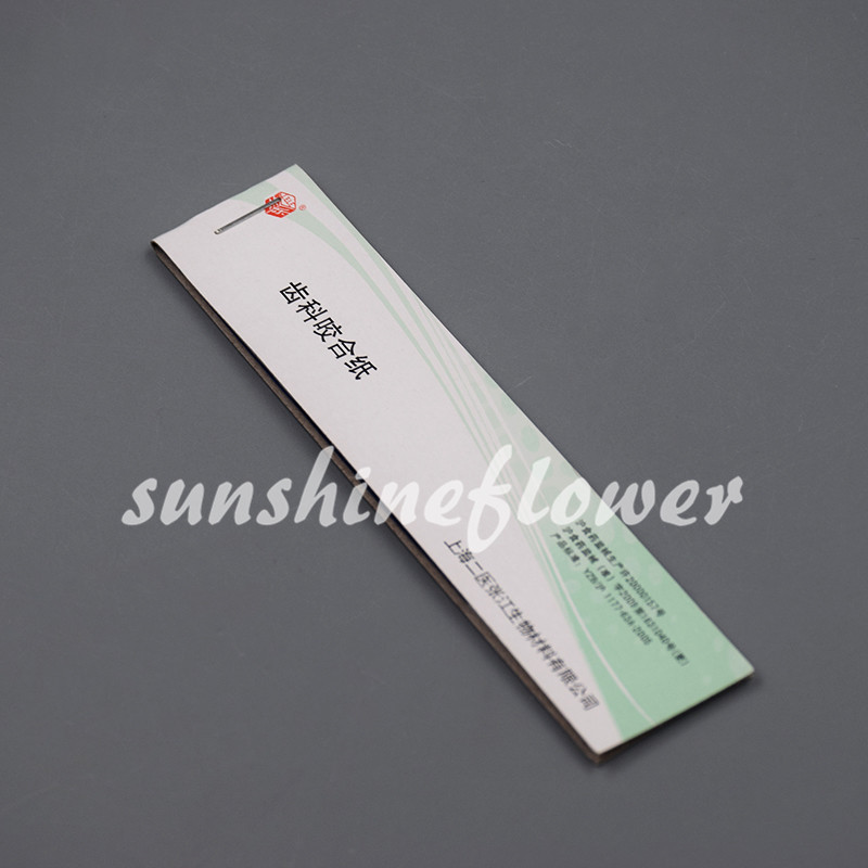 Dental Practical Articulating Paper Soft Thin Strips Accurate 20 Books/Box Blue