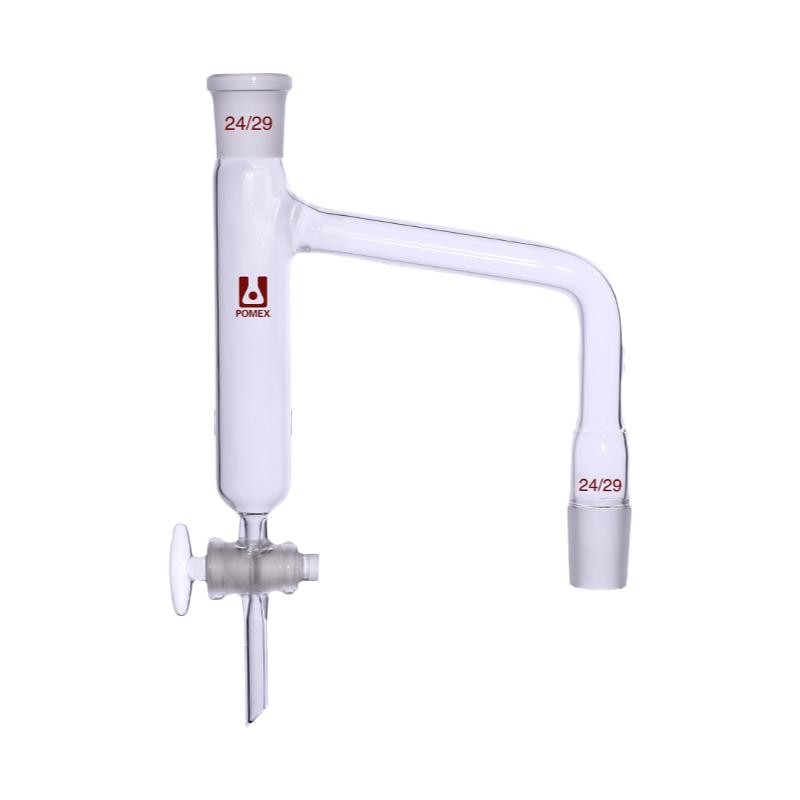 Lab Water Distributor Glass PTFE Stopcock Oil-Water Separator Chemistry