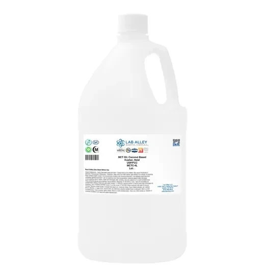 Lab Alley Coconut MCT Oil USP FCC Food Grade Kosher Halal 4L