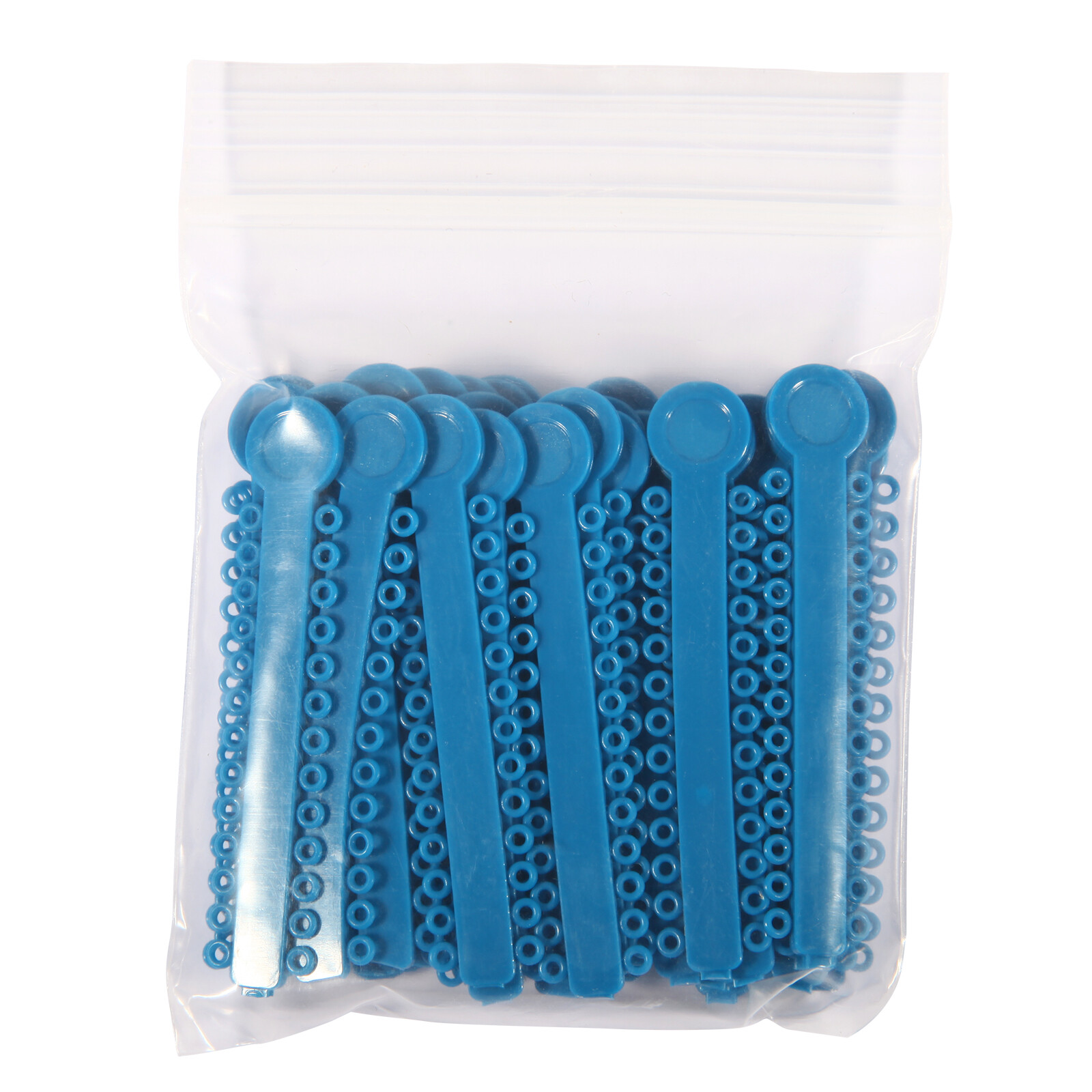 1040Pcs/Bag Dental Orthodontics Ring Elastic Latex Bands Ligature Ties 45 Colors