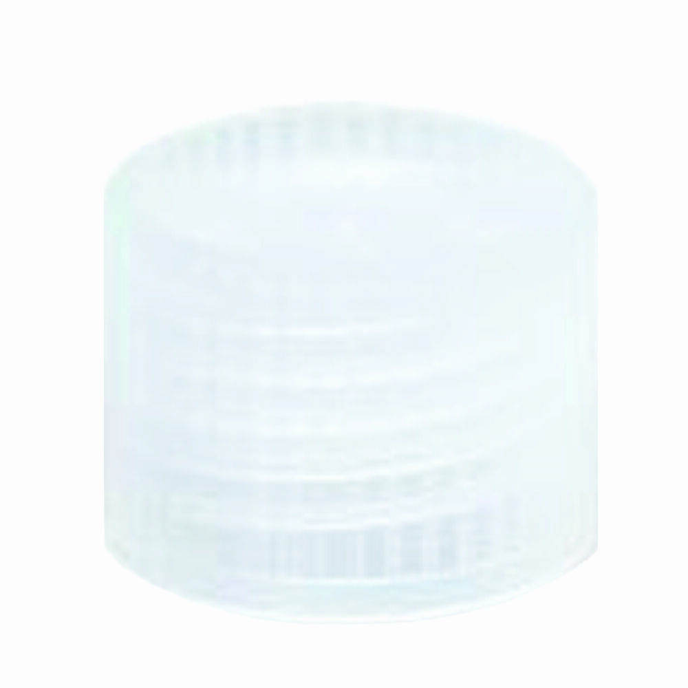 Screw Caps, 16mm, Polypropylene, Rubber Liner, Neutral Color (Case 400)