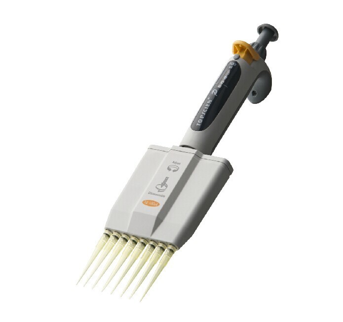 New Topscien multichannel Variable Volume pipette 121℃ 10-100μl 8 channel