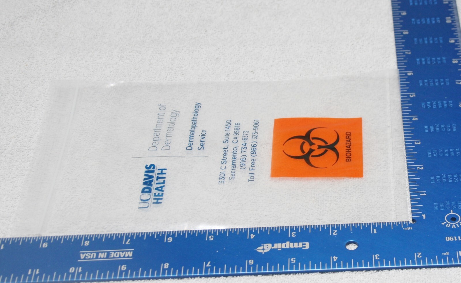 Clear Biohazard Specimen Transfer Sealtop Bags 2Mil Size 6×9 1000 bags LDPE